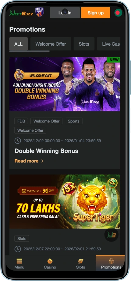 jeetbuzz promotions page