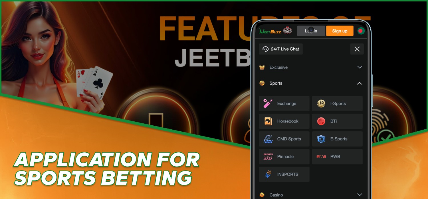 betting on sports via jeetbuzz app